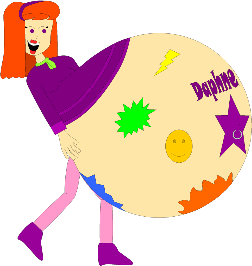 Daphne With Tattoos On Her Belly By Angry-signs - Uñas De Acrilico De Moda - Free Transparent PNG Clipart Images Download. - Tattoo Transparent PNG Free Download