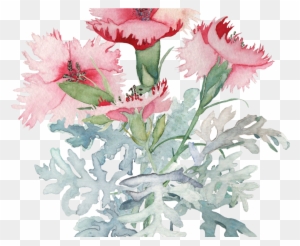Watercolor Poppy Leaves Google Search Tattoos Pinterest - Spring Flower Watercolor Bouquet Png - Free Transparent PNG Clipart Images Download. - Tattoo Transparent PNG Free Download