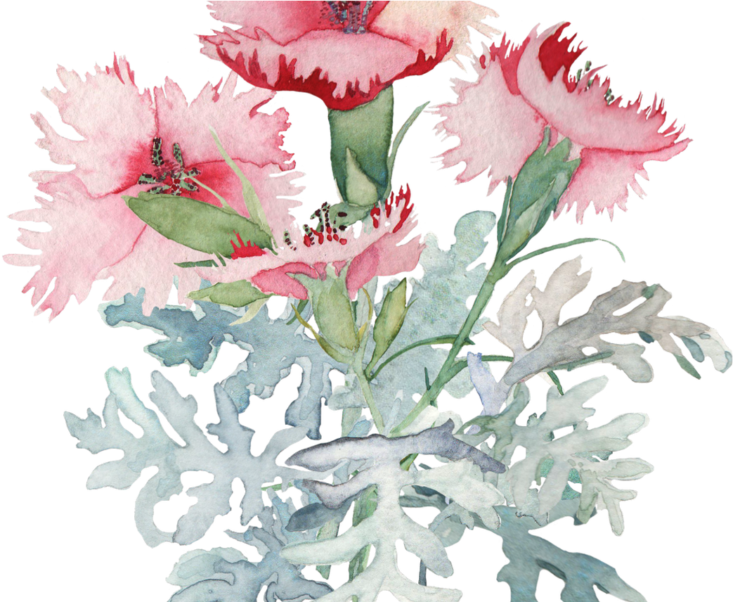 Watercolor Poppy Leaves Google Search Tattoos Pinterest - Spring Flower Watercolor Bouquet Png - Free Transparent PNG Clipart Images Download. - Tattoo Transparent PNG Free Download
