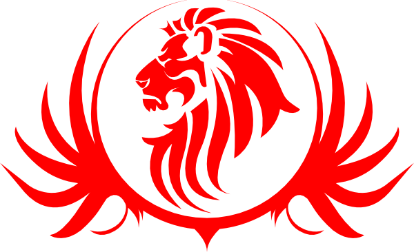 Red Lion Tattoo Stencil In - Lion Logo Clipart Black And White - Free Transparent PNG Clipart Images Download. - Tattoo Transparent PNG Free Download