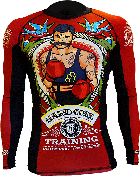 Рашгард Hardcore Training Old Tattoo - Tattoo Rash Guard - Free Transparent PNG Clipart Images Download. - Tattoo Transparent PNG Free Download