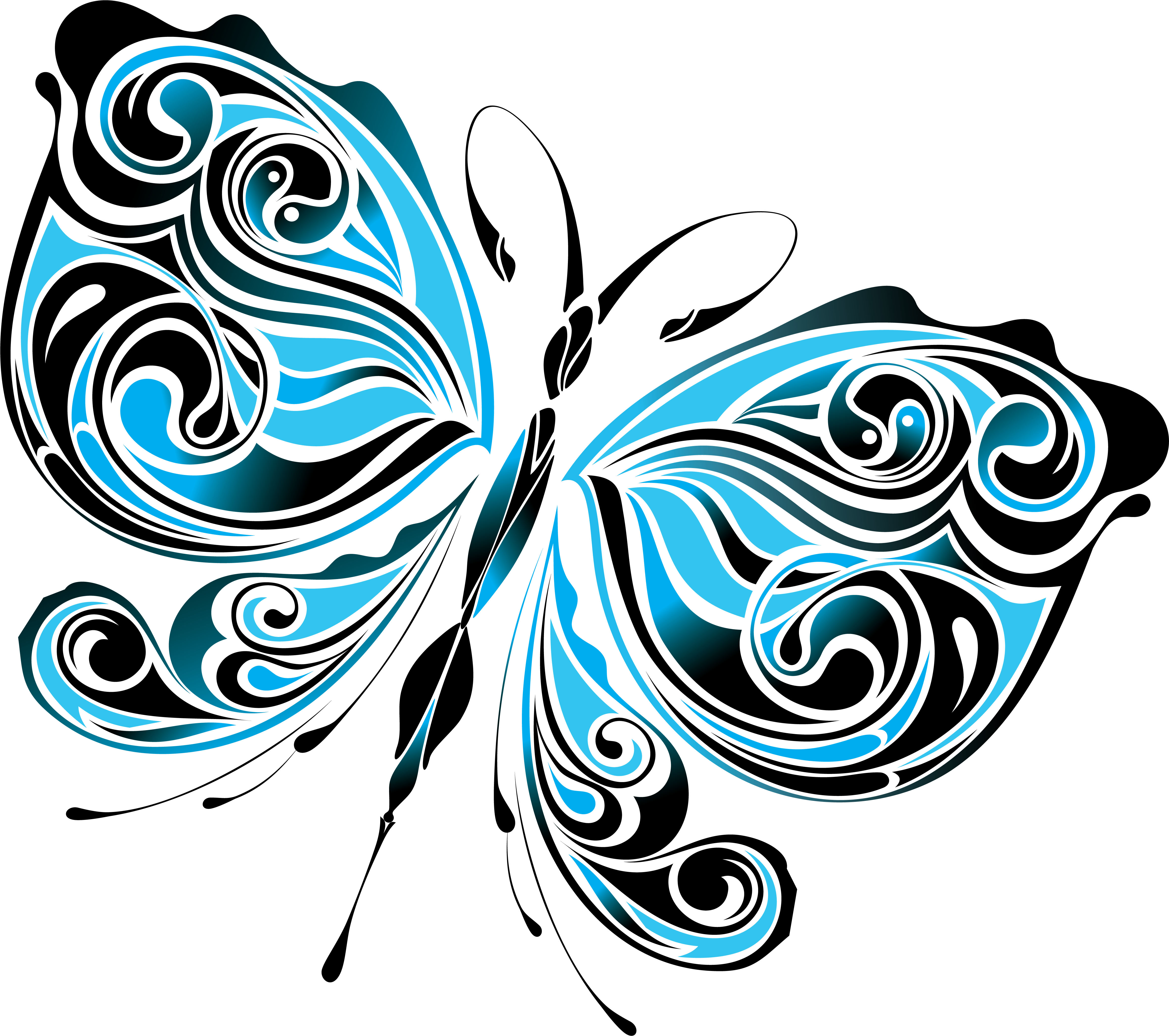 Бабочка 222 - Tattoo Butterflies - Free Transparent PNG Clipart Images Download. - Tattoo Transparent PNG Free Download