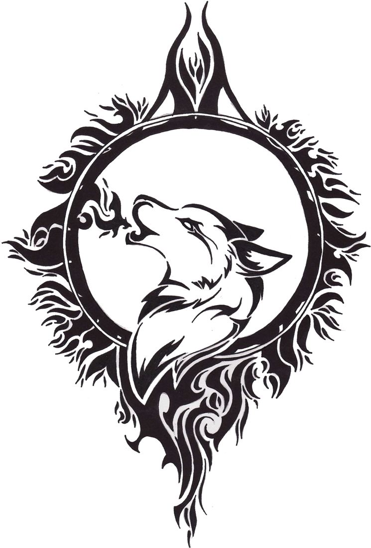 “download Wolf Tattoos Png Transparent Free Images - Celtic Wolf Tattoo Designs Transparent PNG - 815x1170 - Free Download on - Tattoo Transparent PNG Free Download