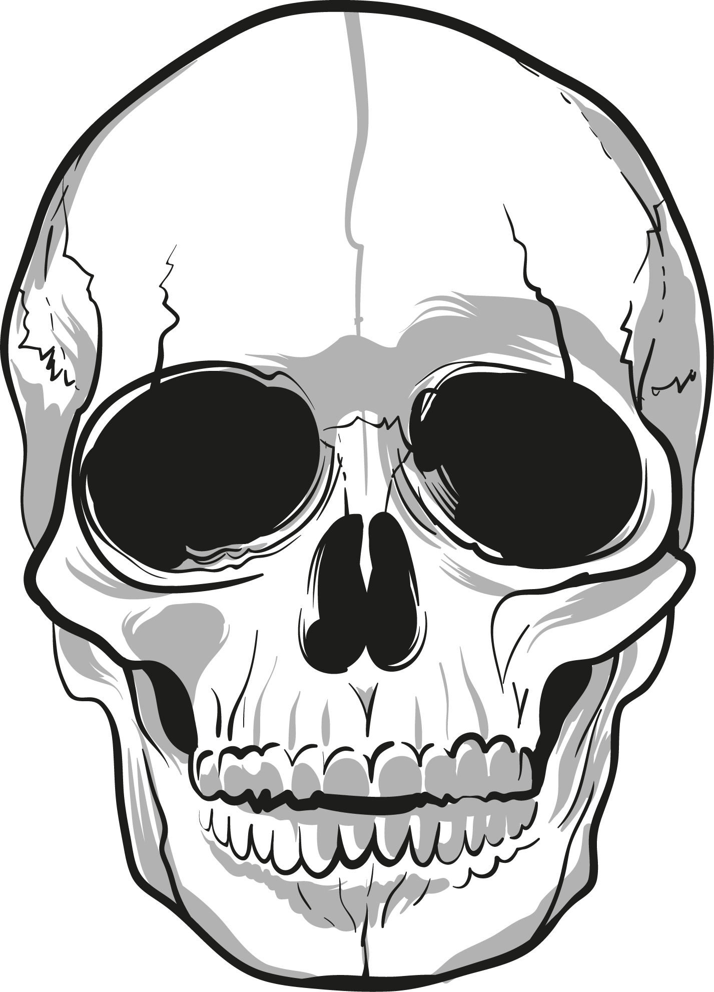 Skull Tattoo Png Transparent Free Images - Png Transparent Skull Png - Free Transparent PNG Clipart Images Download. - Tattoo Transparent PNG Free Download