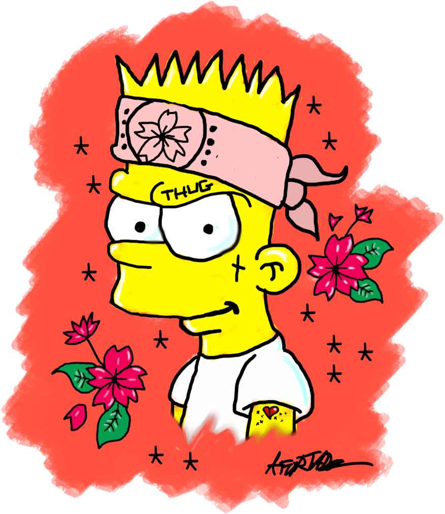 Gang Bart Tattoo By Matanca Gang Bart Tattoo By Matanca - Gang Bart - Free Transparent PNG Clipart Images Download. - Tattoo Transparent PNG Free Download