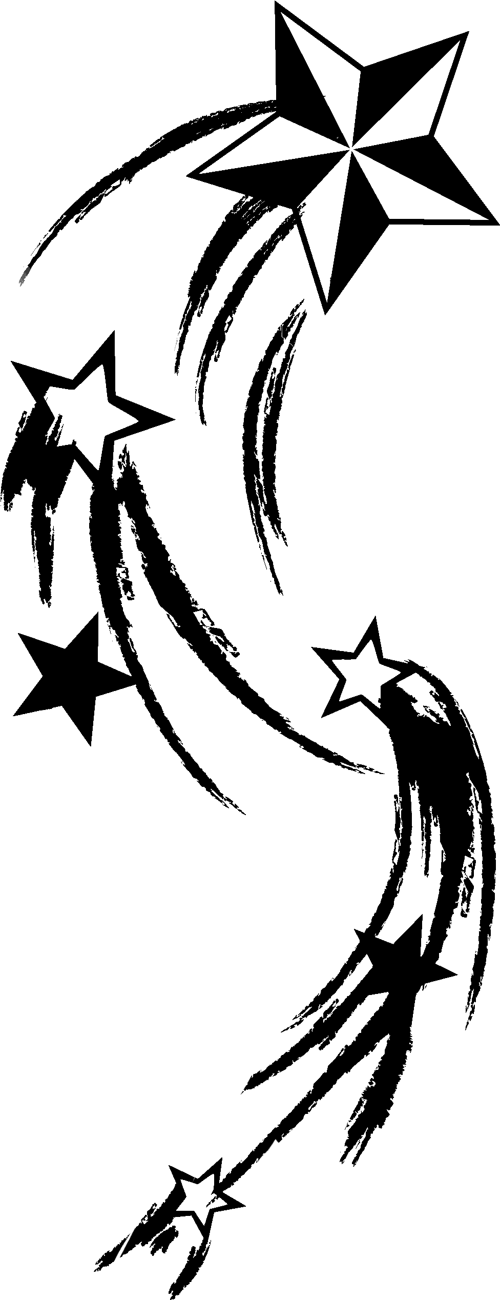 1 2 Sleeve Tattoo Etoile Filante 2013 Pertaining To - Star Under Breast Tattoos - Free Transparent PNG Clipart Images Download. - Tattoo Transparent PNG Free Download