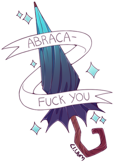 Umbra Staff Tattoo Design - Adventure Zone Abraca Fuck You - Free Transparent PNG Clipart Images Download. - Tattoo Transparent PNG Free Download