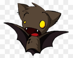 Like "bat Tattoo" Or "shy Crazy Girl Who Watches Cartoon - Bat Cute Cartoon - Free Transparent PNG Clipart Images Download. - Tattoo Transparent PNG Free Download