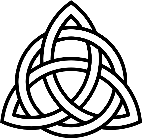 Triquetra Tattoo Clip Art - Celtic Symbol Of Hope - Free Transparent PNG Clipart Images Download. - Tattoo Transparent PNG Free Download