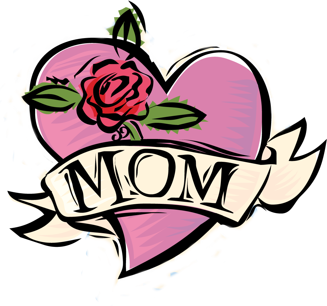 Mom Tattoo Needlepoint Rose Canvas Happy Mothers Day - Humor Mothers Day Clipart - Free Transparent PNG Clipart Images Download. - Tattoo Transparent PNG Free Download