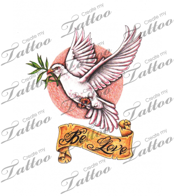 Marketplace Tattoo Dove And Olive Branch - Tattoo Dove With Olive Branch Transparent PNG - 400x400 - Free Download on - Tattoo Transparent PNG Free Download