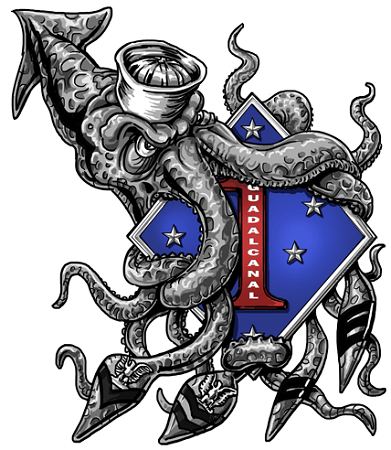 Hospital Corpsman Junior Enlisted Association 1st Mardiv - 1st Marine Division Tattoo Tattoo - Free Transparent PNG Clipart Images Download. - Tattoo Transparent PNG Free Download