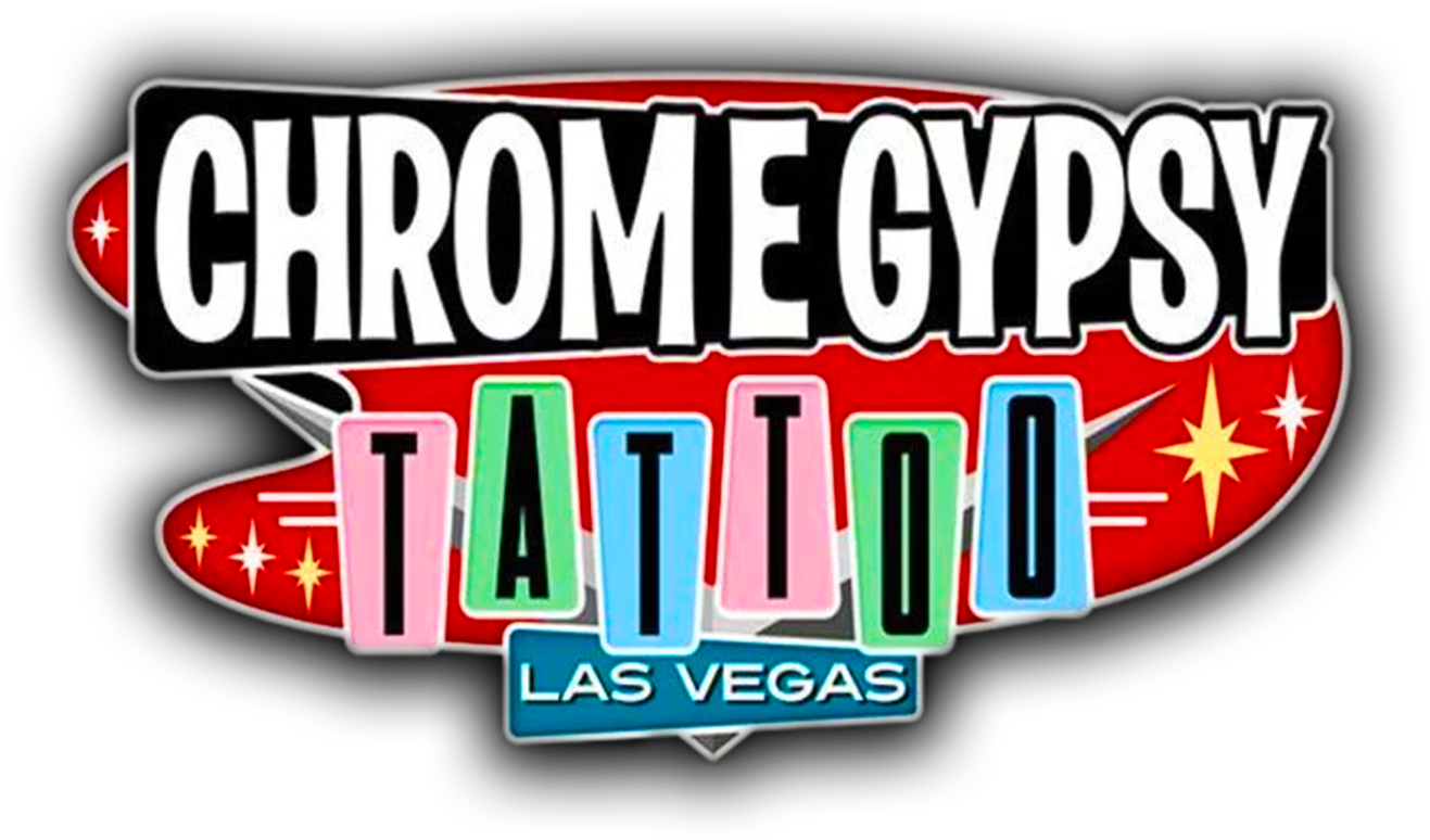 The First Of Las Vegas - Chrome Gypsy Tattoo Vegas - Free Transparent PNG Clipart Images Download. - Tattoo Transparent PNG Free Download