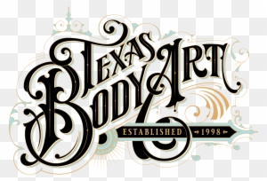 Texas Body Art - Escrito Cantinho Do Café - Free Transparent PNG Clipart Images Download. - Tattoo Transparent PNG Free Download