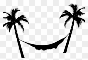 Hammock Clipart Two - Palm Tree Hammock Tattoo - Free Transparent PNG Clipart Images Download. - Tattoo Transparent PNG Free Download