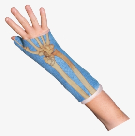 Bones Wrist Bones Casttoo Orthopedic Cast Tattoos Gif - Orthopedic Cast, HD Png Download - Tattoo Transparent PNG Free Download