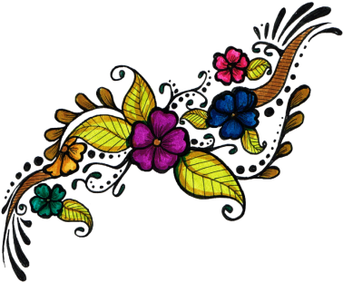 Flower Tattoo Design Clipart Png Images - Girls Tattoo Png - Free Transparent PNG Clipart Images Download. - Tattoo Transparent PNG Free Download