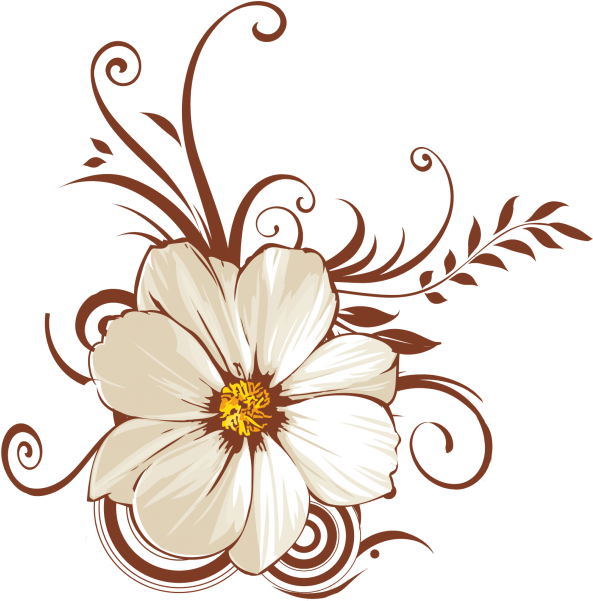 Résultat De Recherche D'images Pour "dessin De Fleur - Flower Background Png Vector - Free Transparent PNG Clipart Images Download. - Tattoo Transparent PNG Free Download