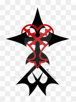 Kingdom Hearts Tattoo Design By Angelic-poptart - Kingdom Hearts Unversed Symbol - Free Transparent PNG Clipart Images Download. - Tattoo Transparent PNG Free Download