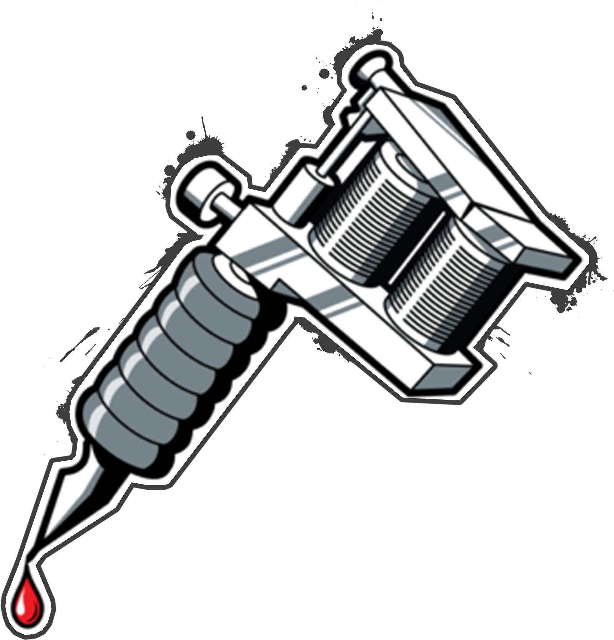 Artist Clip Art Tatto Transprent - Tattoo Machine Clip Art - Free Transparent PNG Clipart Images Download. - Tattoo Transparent PNG Free Download