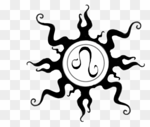 Zodiac Tattoos Png Image - Leo Sun Sign Tattoo - Free Transparent PNG Clipart Images Download. - Tattoo Transparent PNG Free Download