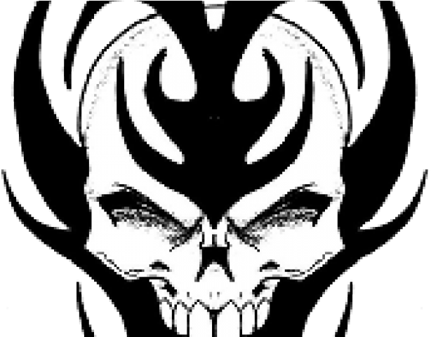 Tribal Skull Tattoos Clipart Easy - Tribal Skull Tattoo Drawings Transparent PNG - 640x480 - Free Download on - Tattoo Transparent PNG Free Download