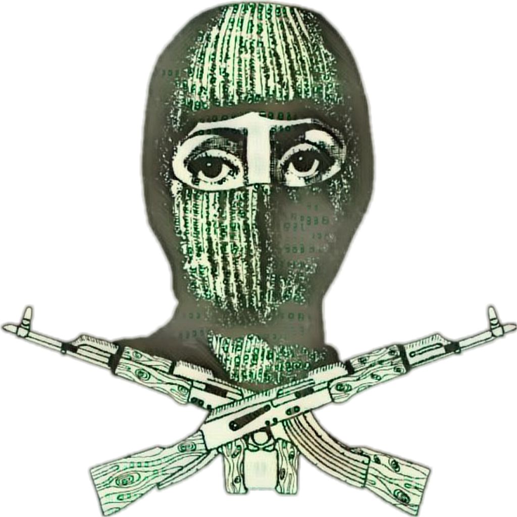 Masked Maskon Robbery Gun Ak47 Thuglife Lookinlikeabago - Tattoo Transparent PNG - 1024x1024 - Free Download on - Tattoo Transparent PNG Free Download