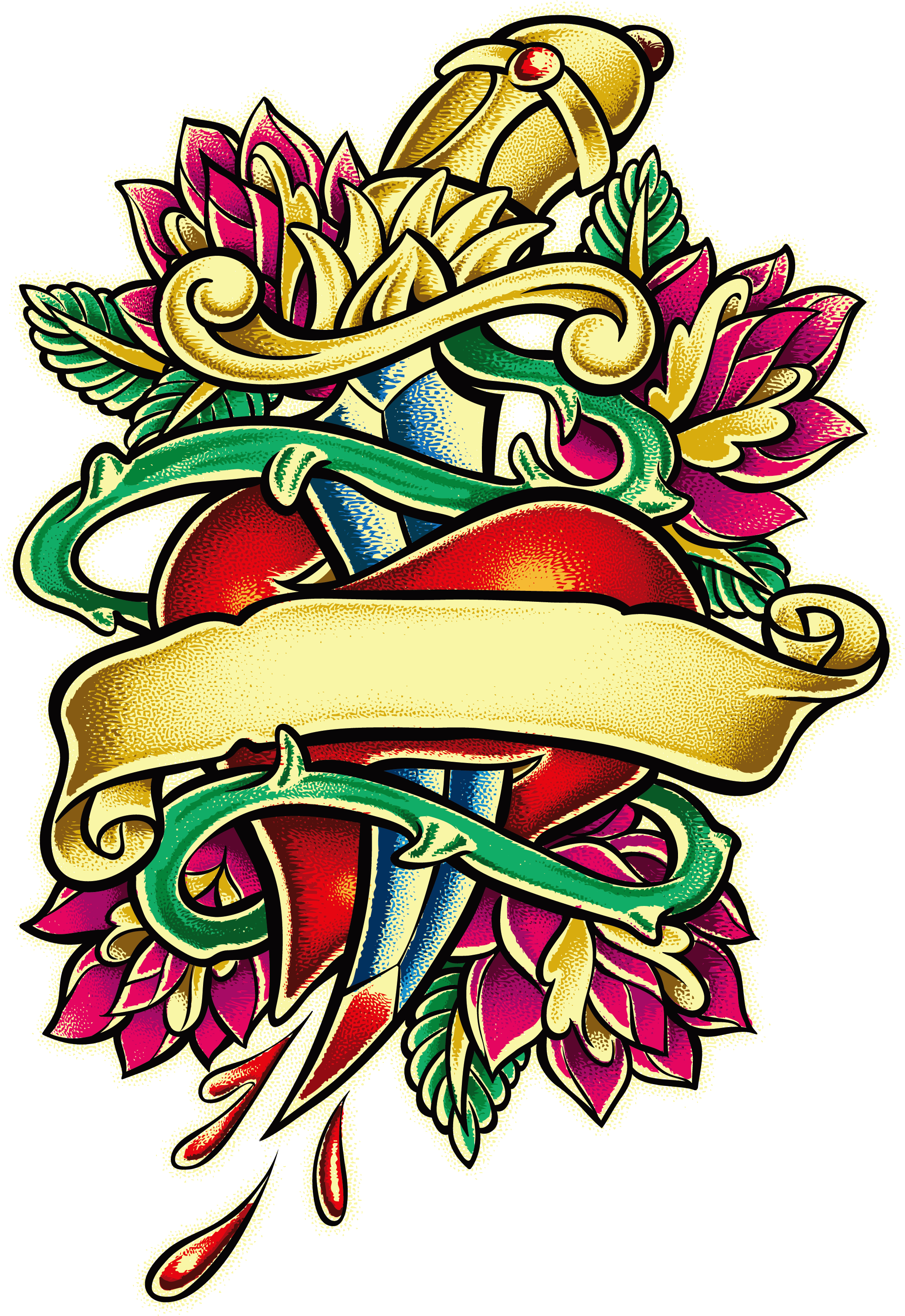Rose Vector Fragrance Tattoo Png Download Free Clipart - Rose Vector Fragrance Tattoo Png Download Free Clipart - Free Transparent PNG Clipart Images Download. - Tattoo Transparent PNG Free Download