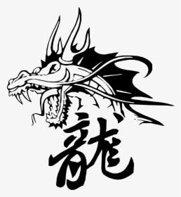 Chinese Dragon Tattoo Japanese Dragon - Dragon Chinese Zodiac Tattoo, HD Png Download - Tattoo Transparent PNG Free Download