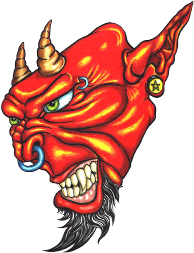 Demon Tattoos Designs- High Quality Photos And Flash - Colorful Tattoo Png Devils - Free Transparent PNG Clipart Images Download. - Tattoo Transparent PNG Free Download