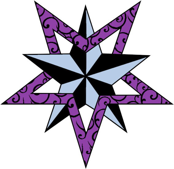 Nautical Star Tattoos- High Quality Photos And Flash - Nautical Star - Free Transparent PNG Clipart Images Download. - Tattoo Transparent PNG Free Download