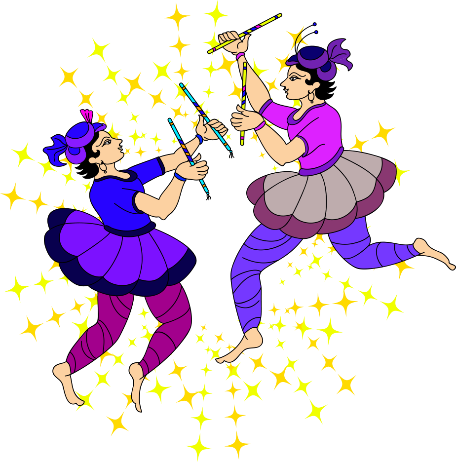 Tattoo Vector Art Dance Royalty-free Indian Garba Clipart - Tattoo Vector Art Dance Royalty-free Indian Garba Clipart - Free Transparent PNG Clipart Images Download. - Tattoo Transparent PNG Free Download