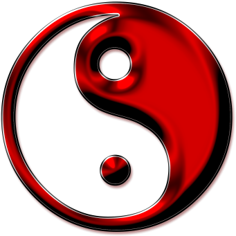 Red Top Heart Yin Yang Tattoo Images Png Images - Yin Yang Royalty Free - Free Transparent PNG Clipart Images Download. - Tattoo Transparent PNG Free Download