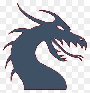Dragon Head Silhouette - Free Transparent PNG Clipart Images Download. - Tattoo Transparent PNG Free Download