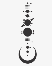 Transparent Eye Tattoo Png - Tattoo Designs Solar System, Png Download - Tattoo Transparent PNG Free Download