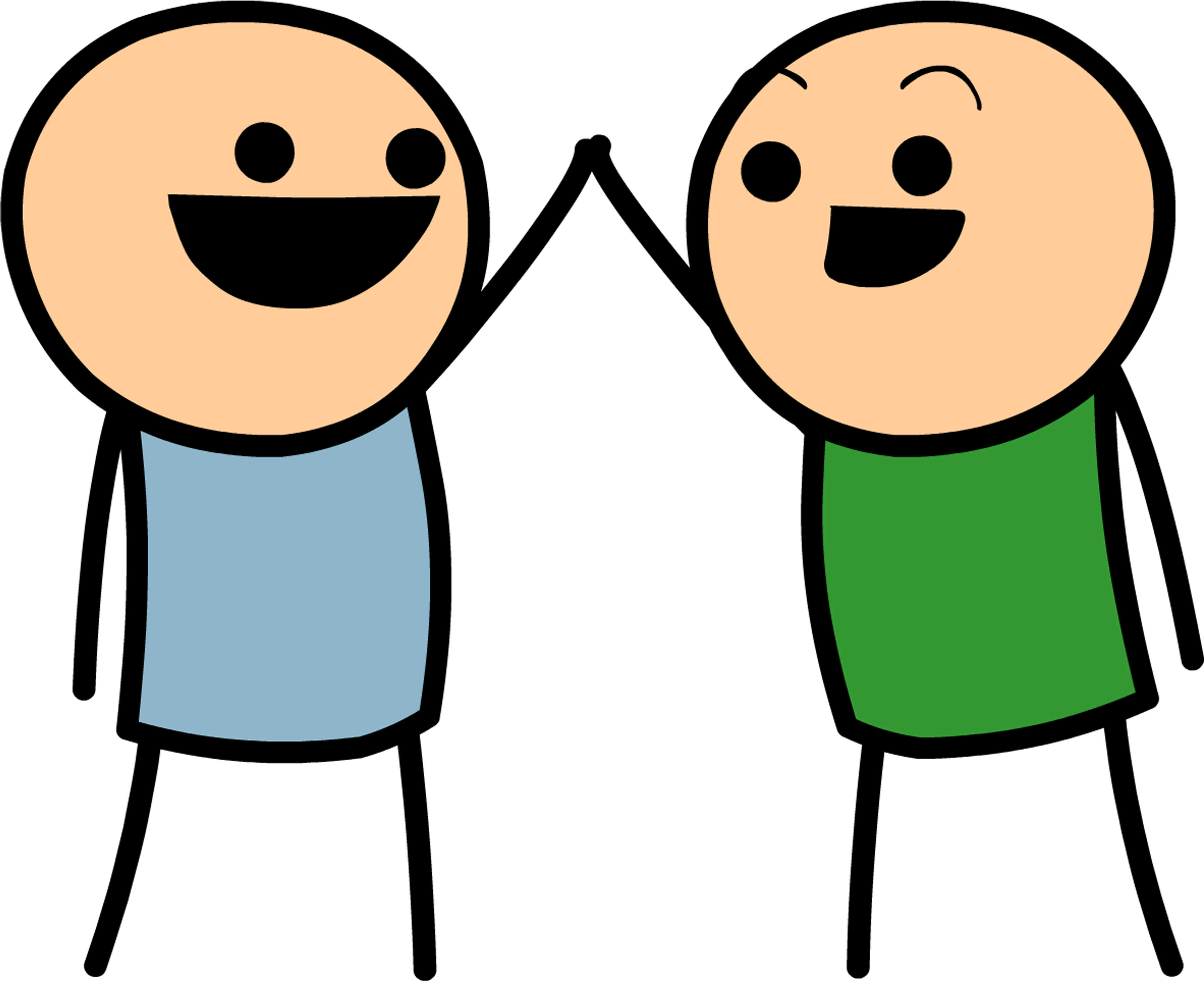 Medium Size Of Cyanide And Happiness Halloween Tattoo - Cyanide And Happiness Stroking Hazard - Free Transparent PNG Clipart Images Download. - Tattoo Transparent PNG Free Download