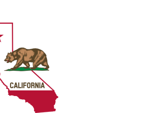 California Flag Clipart Svg - California Outline Flag Tattoo - Free Transparent PNG Clipart Images Download. - Tattoo Transparent PNG Free Download