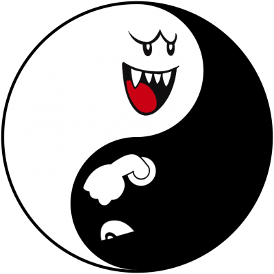 Bullet And Mario Yin Yang Tattoos Png - Bullet Bill Yin Yang - Free Transparent PNG Clipart Images Download. - Tattoo Transparent PNG Free Download