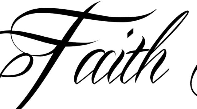 Love Tattoo Clipart Love Faith God - Calligraphy - Free Transparent PNG Clipart Images Download. - Tattoo Transparent PNG Free Download