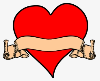 Heart Tattoo Png - Vintage Banner Png, Transparent - Tattoo Transparent PNG Free Download
