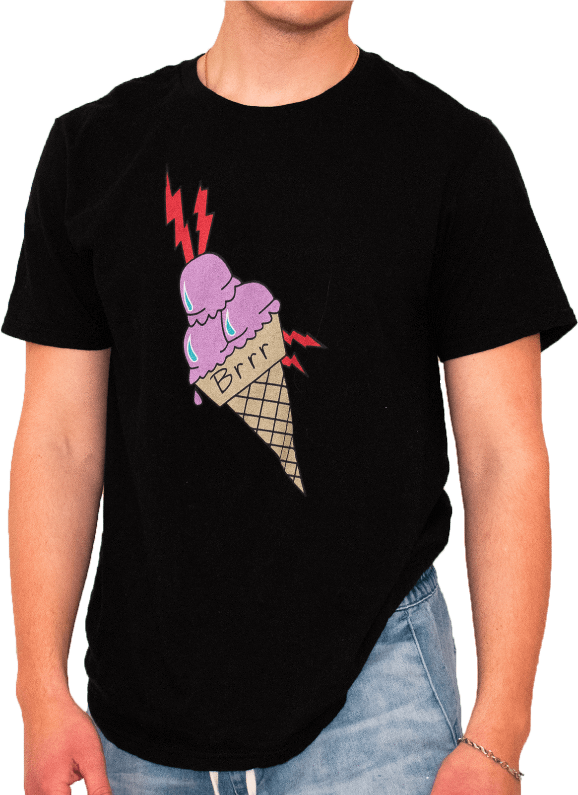 Gucci Mane Ice Cream Tattoo Png Png Free Library - Water And Fire T Shirt Transparent PNG - 1600x1600 - Free Download on - Tattoo Transparent PNG Free Download