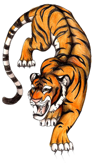 Download Tiger Tattoos Transparent Hq Png Image - Portable Network Graphics - Free Transparent PNG Clipart Images Download. - Tattoo Transparent PNG Free Download