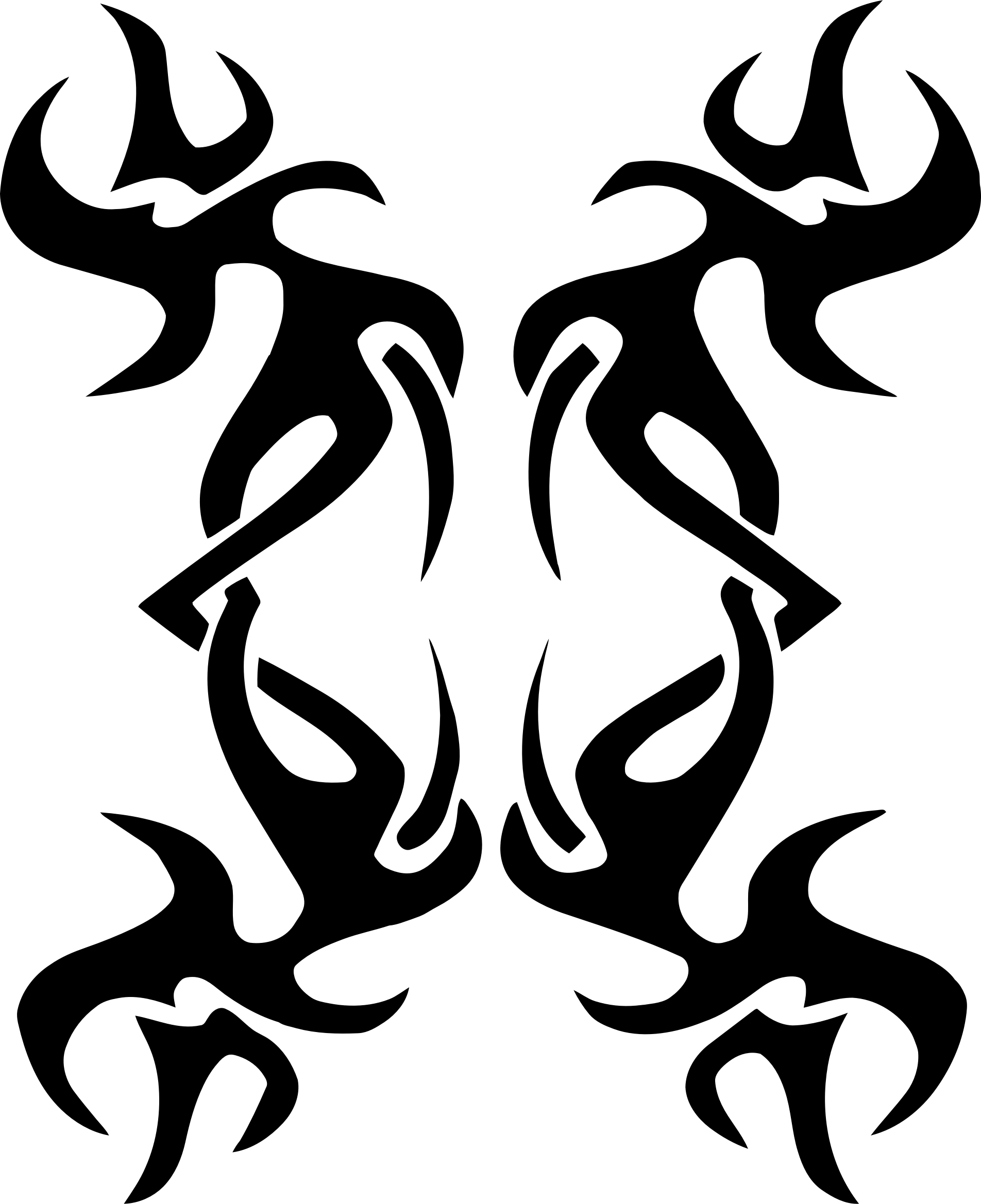 This Free Icons Png Design Of Tribal Tattoo Design Transparent PNG - 1904x2338 - Free Download on - Tattoo Transparent PNG Free Download