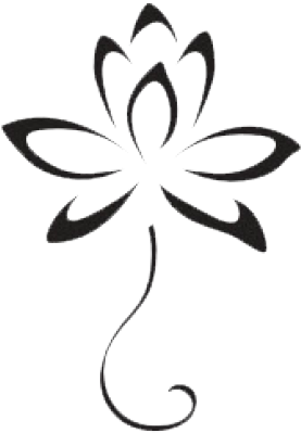 Lotus Tattoos Png Transparent Images - Silhueta De Tattoo Lotus Transparent PNG - 640x480 - Free Download on - Tattoo Transparent PNG Free Download