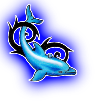 Tribal Dolphin Tattoos Designs Skin-art Pictures Images - Tattoo - Free Transparent PNG Clipart Images Download. - Tattoo Transparent PNG Free Download