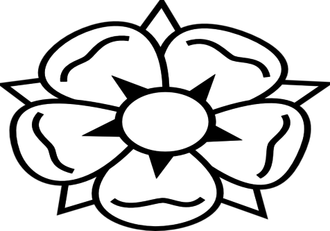 Coloring Trend Medium Size Tattoo Designs Flower Clip - Flower Clip Art - Free Transparent PNG Clipart Images Download. - Tattoo Transparent PNG Free Download