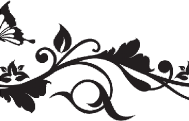 Butterfly Tattoo Designs Png Transparent Images - Wall Sticker Floral Pattern Transparent PNG - 640x480 - Free Download on - Tattoo Transparent PNG Free Download