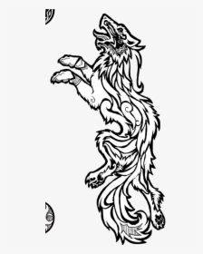 Norse Mythology Fenrir Tattoo, HD Png Download - Tattoo Transparent PNG Free Download