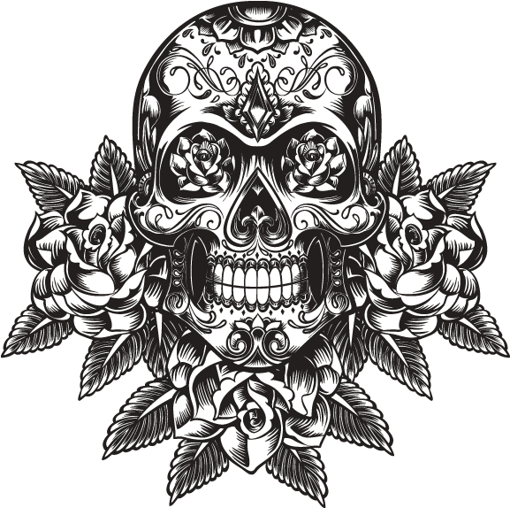 Download Tribal Skull Free Banner Transparent Stock - Tattoos Png Transparent PNG - 400x400 - Free Download on - Tattoo Transparent PNG Free Download