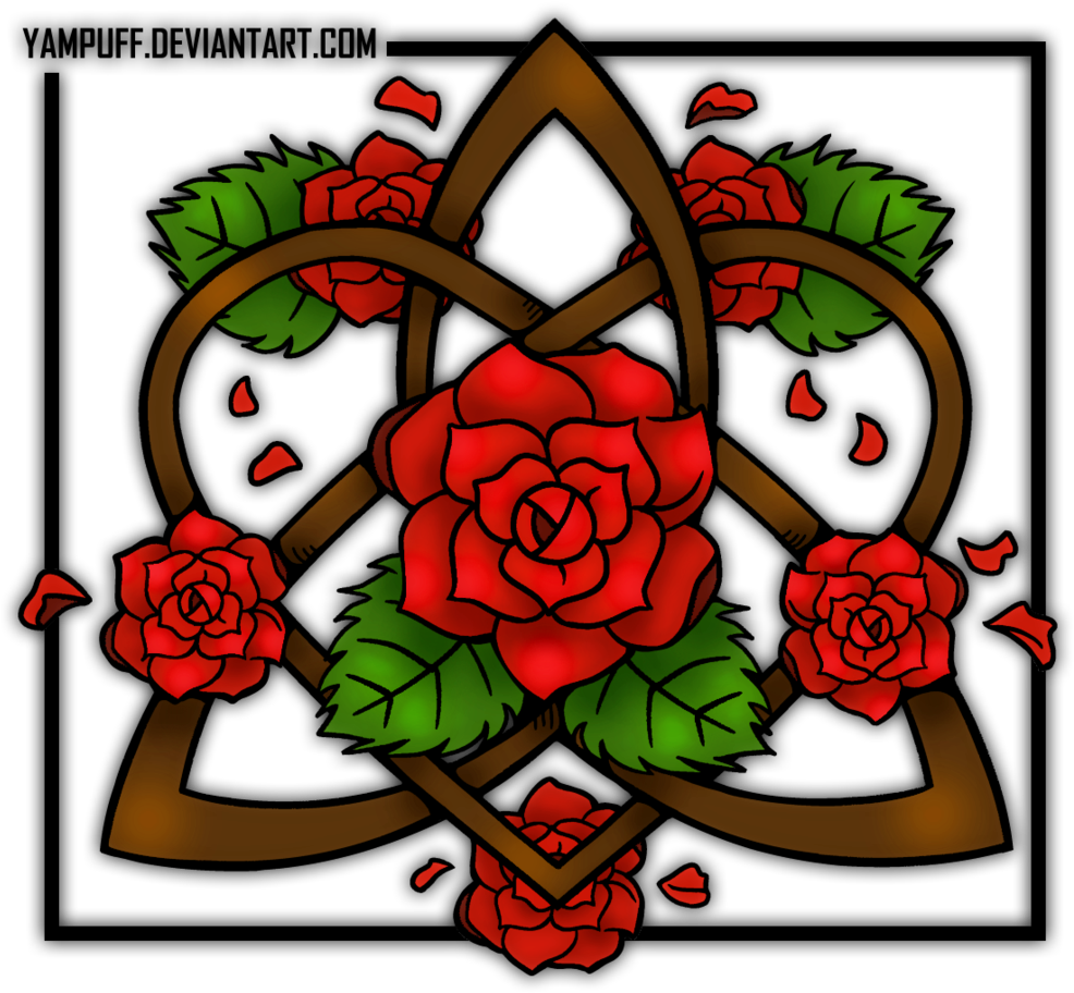 Rose Tattoo Png Transparent Free Images Only - Celtic Rose Transparent Png - Free Transparent PNG Clipart Images Download. - Tattoo Transparent PNG Free Download